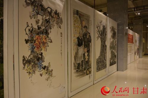 参展作品 （杜昱欣摄）