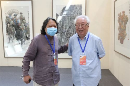 “正值风华——中国画学会作品邀请展”在潍坊鲁台会展中心开幕