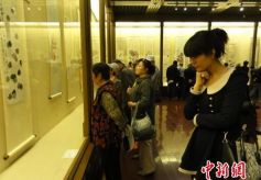 齐白石百余件书画精品在甘肃省博物馆展出