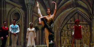 古巴国家芭蕾舞团《天鹅湖》在兰州演出