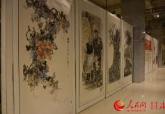 全国农民书画作品展在“中国书画艺术之乡”甘肃通渭县开展