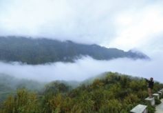 陇南两当县云屏三峡风景区宛若仙境