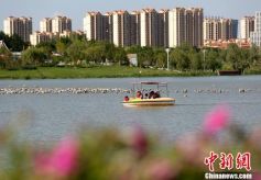 甘肃兰州新区“千塘百湖”现代新城引民乐居
