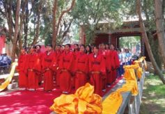 武威举行“祭孔大典” 引来兰州十一中千名学子开展研学旅行活动