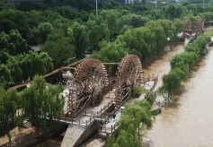 黄河兰州段水位回落 沿河部分旅游设施恢复开放