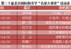 第二十届北京国际图书节即将开幕 六大亮点等你来看