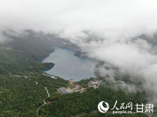 文县天池。人民网记者 邵兰摄