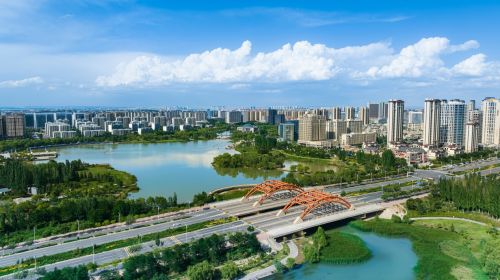 一座工业新城正在秦王川拔节生长。兰州新区融媒体中心供图