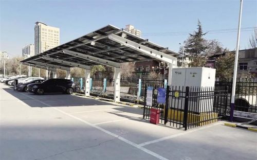兰州轨道交通首个“P+R+充电桩+光伏”示范项目