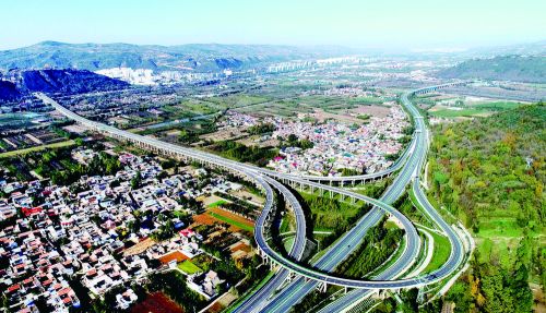 四通八达的公路网